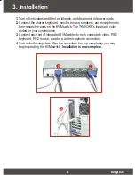 Preview for 5 page of TRENDnet TK-403KR User Manual