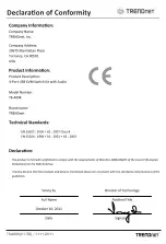 Preview for 2 page of TRENDnet TK-409K Quick Installation Manual