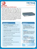 Preview for 1 page of TRENDnet TK-800R Specifications