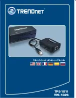 TRENDnet TPE-101I Quick Installation Manual предпросмотр