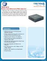 TRENDnet TPE-101I Specifications preview