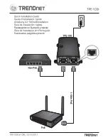 TRENDnet TPE-103I Quick Installation Manual preview