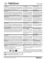 Preview for 4 page of TRENDnet TPE-103I Quick Installation Manual