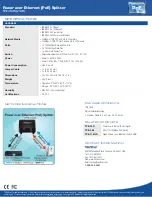 Preview for 2 page of TRENDnet TPE-104S Specifications