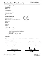 Preview for 2 page of TRENDnet TPE-113GI Quick Installation Manual