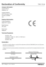 Preview for 2 page of TRENDnet TPE-115I Quick Installation Manual