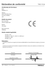 Preview for 3 page of TRENDnet TPE-115I Quick Installation Manual