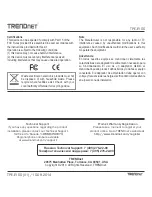 Предварительный просмотр 6 страницы TRENDnet TPE-E100 Quick Installation Manual