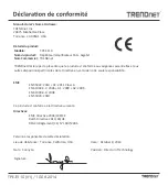 Preview for 3 page of TRENDnet TPE-E110 Quick Installation Manual