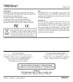 Preview for 6 page of TRENDnet TPE-E110 Quick Installation Manual