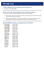 Preview for 2 page of TRENDnet TPE-S88 - Web Smart PoE Switch Frequently Asked Questions Manual