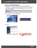 Preview for 4 page of TRENDnet TPL-101U Quick Installation Manual
