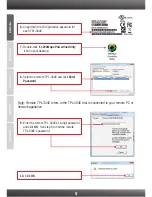 Предварительный просмотр 7 страницы TRENDnet TPL-304E Quick Installation Manual