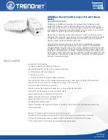 TRENDnet TPL-307E2K Specifications preview