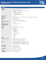 Preview for 2 page of TRENDnet TPL-307E2K Specifications