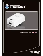 Preview for 1 page of TRENDnet TPL-310AP Quick Installation Manual