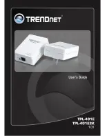 TRENDnet TPL-401E User Manual preview