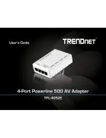 TRENDnet TPL-4052E User Manual preview