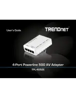 Preview for 1 page of TRENDnet TPL-4052E User Manual