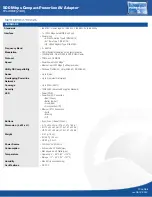 Preview for 3 page of TRENDnet TPL-406E V1.0R Features & Specifications