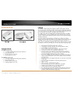 Preview for 3 page of TRENDnet TPL-406E User Manual