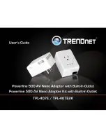 TRENDnet TPL-407E Quick Installation Manual preview