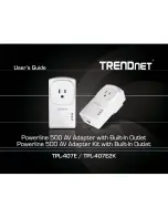 TRENDnet TPL-407E User Manual preview
