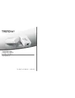 TRENDnet TPL-408E Quick Installation Manual предпросмотр