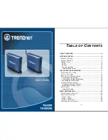 Preview for 1 page of TRENDnet TS-I300 - NAS Server - ATA-133 User Manual