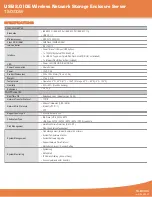 Preview for 2 page of TRENDnet TS-I300W Specifications