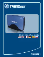 TRENDnet TSE-IS401 Quick Installation Manual preview