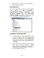 Preview for 13 page of TRENDnet TU-ET100plus Quick Installation Manual