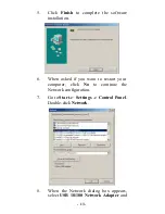 Preview for 15 page of TRENDnet TU-ET100plus Quick Installation Manual