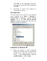 Preview for 16 page of TRENDnet TU-ET100plus Quick Installation Manual