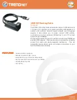 Preview for 1 page of TRENDnet TU2-DU5 Specifications