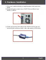 Preview for 5 page of TRENDnet TU2-ET100 Quick Installation Manual