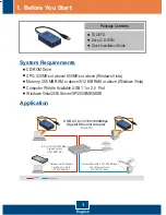 Preview for 3 page of TRENDnet TU2-ETG Quick Installation Manual