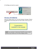 Preview for 7 page of TRENDnet TU2-H4PC Quick Installation Manual