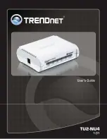 TRENDnet TU2-NU4 User Manual preview