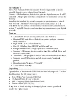 Preview for 4 page of TRENDnet TU2-NU4 User Manual