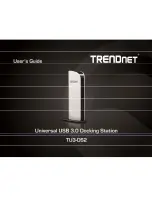 Preview for 1 page of TRENDnet TU3-DS2 User Manual