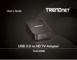 TRENDnet TU3-HDMI User Manual preview