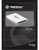 TRENDnet TU3-S25 User Manual preview