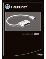 TRENDnet TU3-SA - Quick Installation Manual preview