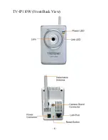 Предварительный просмотр 7 страницы TRENDnet TV-IP110 - SecurView Internet Surveillance Camera User Manual