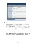 Предварительный просмотр 36 страницы TRENDnet TV-IP110 - SecurView Internet Surveillance Camera User Manual