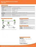 Preview for 3 page of TRENDnet TV-IP110W - Wireless Internet Camera Server Network Specifications