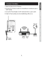 Предварительный просмотр 3 страницы TRENDnet TV-IP121WN Quick Installation Manual