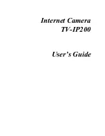 TRENDnet TV-IP200 User Manual preview