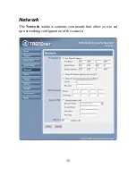 Preview for 29 page of TRENDnet TV-IP201 User Manual